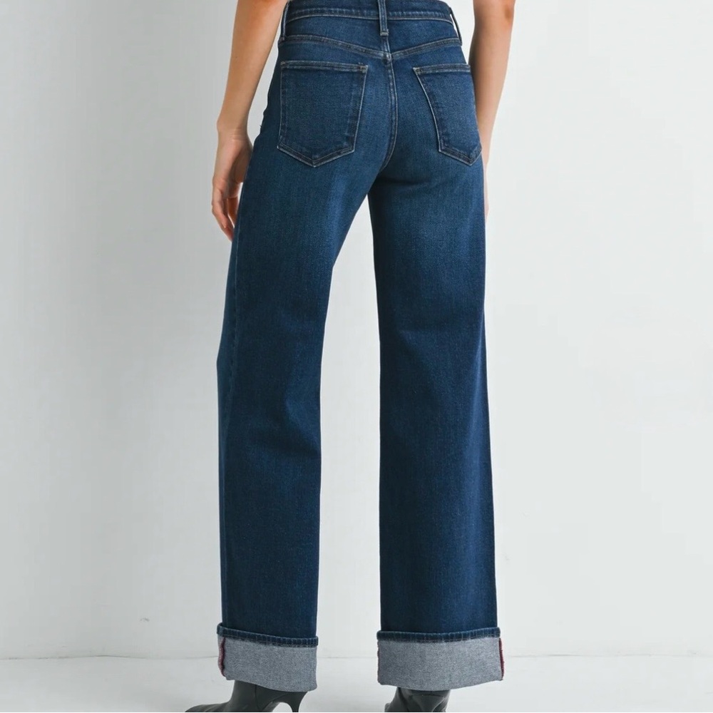 Women’s JBD The Cuffed Palazzo Jeans - Picture 2 of 7
